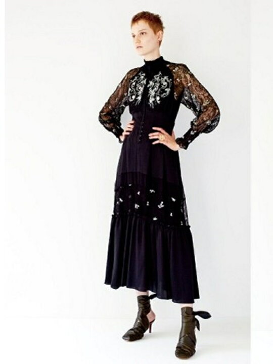 楽天市場】【SALE／40%OFF】エンブロイダリーロングワンピース SNIDEL  