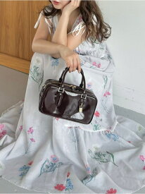 【00サイズあり】フラワードロストディティールワンピース SNIDEL スナイデル ワンピース・ドレス ワンピース グレー ネイビー【送料無料】[Rakuten Fashion]