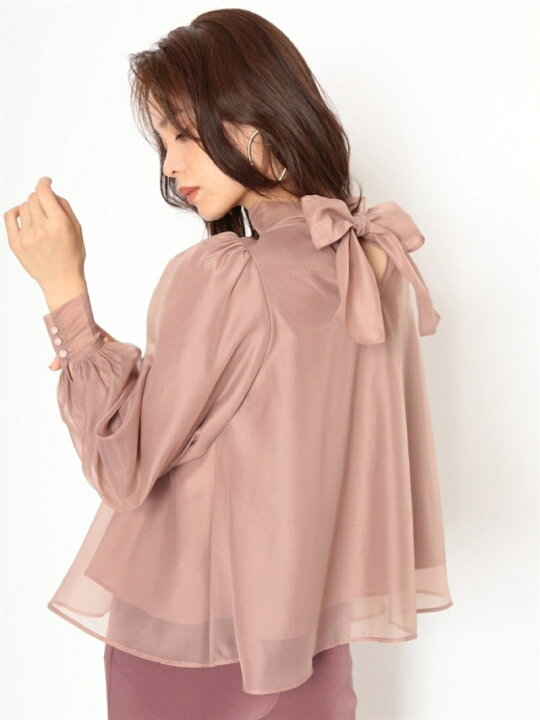 楽天市場】【SALE／50%OFF】オーガンシースルーブラウス SNIDEL  