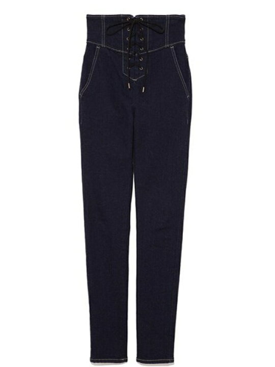 楽天市場】【SALE／45%OFF】レースアップデニムスキニーパンツ SNIDEL  