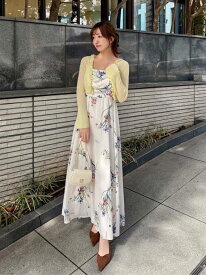 NYBG キャミワンピース SNIDEL スナイデル ワンピース・ドレス ワンピース ネイビー【先行予約】*【送料無料】[Rakuten Fashion]