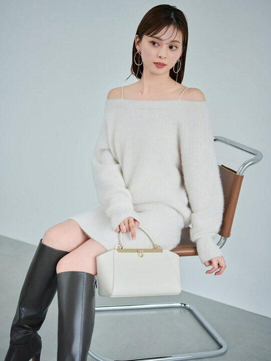 楽天市場】【SALE／50%OFF】フォックスカシミヤキャミオフショルプル  