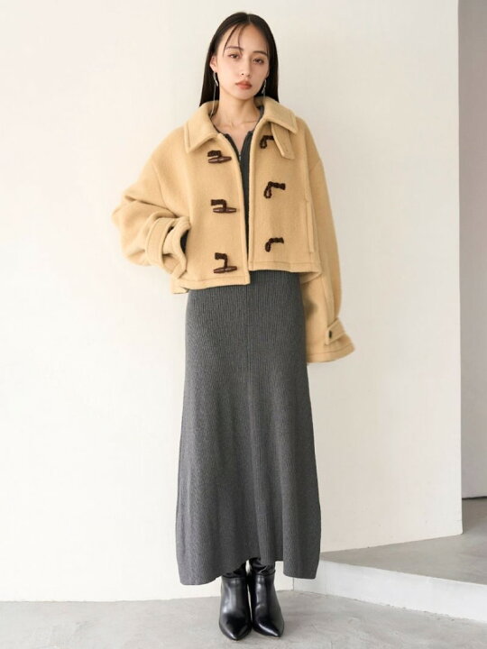 楽天市場】【SALE／30%OFF】LACOSTE/スキッパーリブニットワンピース 