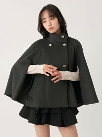 ショートケープコート SNIDEL スナイデル ジャケット・アウター チェスターコート【送料無料】[Rakuten Fashion]