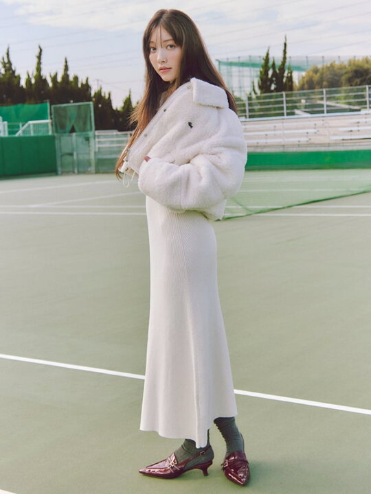 楽天市場】【SALE／30%OFF】LACOSTE/クロップド中綿ジャケット SNIDEL  