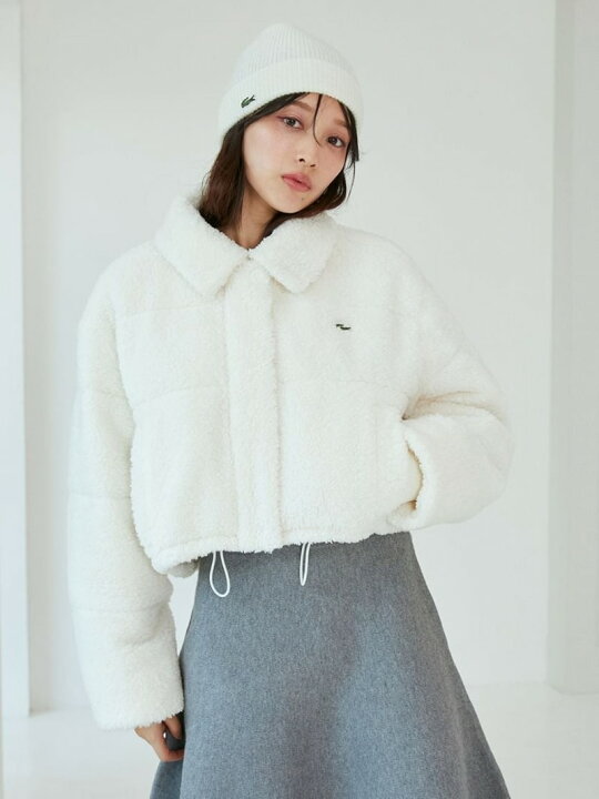 楽天市場】【SALE／30%OFF】LACOSTE/クロップド中綿ジャケット SNIDEL  