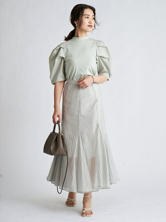 楽天市場】【SALE／50%OFF】ヘムフレアシアースカート SNIDEL  