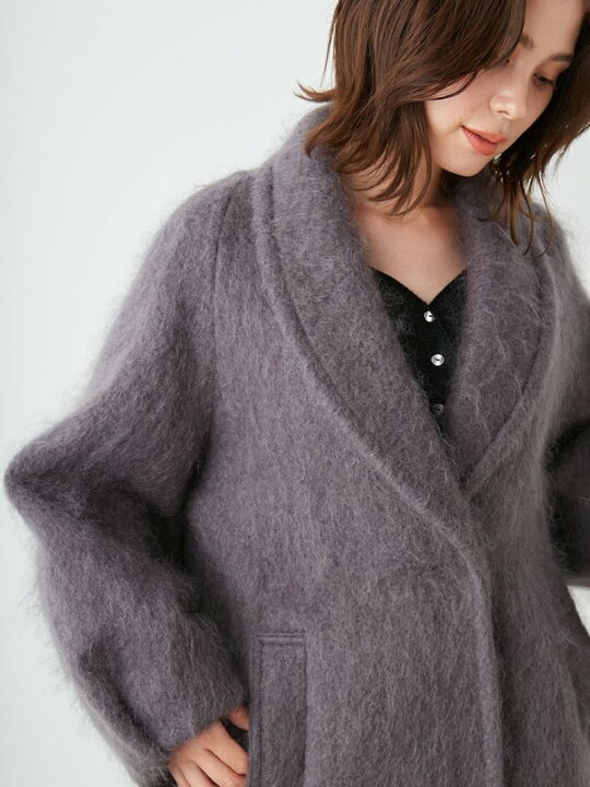 楽天市場】【SALE／50%OFF】シャギーロングコート SNIDEL スナイデル 