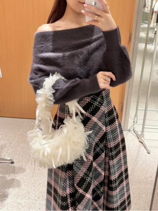 楽天市場】【SALE／50%OFF】フォックスアルパカオフショルプルオーバー  