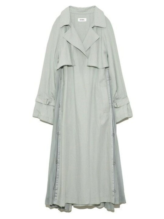 楽天市場】【SALE／45%OFF】サイドプリーツトレンチ SNIDEL スナイデル  