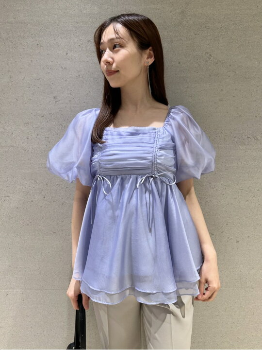 楽天市場】【SALE／50%OFF】シアーチュニックブラウス SNIDEL 