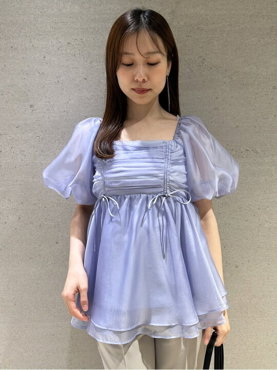 楽天市場】【SALE／50%OFF】シアーチュニックブラウス SNIDEL 