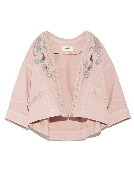 楽天市場】【SALE／40%OFF】デニムエンブロイダリージャケット SNIDEL 