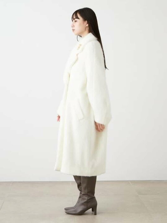 楽天市場】【SALE／50%OFF】シャギーコクーンコート SNIDEL スナイデル 