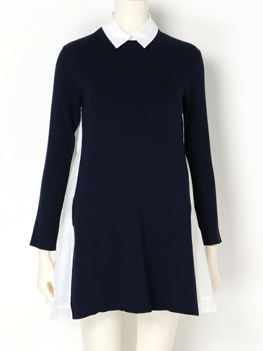 楽天市場】【SALE／48%OFF】スイッチングニットワンピース SNIDEL 