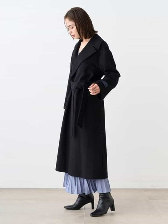 楽天市場】カシミヤ30%混ベーシックコート SNIDEL スナイデル 