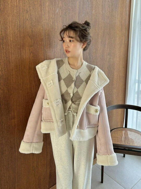 楽天市場】【SALE／30%OFF】【WEB限定/ボアコレクション】金ボタン 