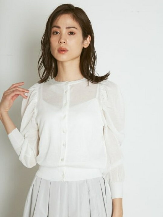 楽天市場】【SALE／50%OFF】スパークルシアーカーディガン SNIDEL 