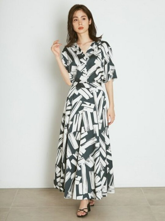楽天市場】【SALE／50%OFF】Sustainableフレアボリュームプリント  