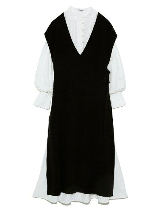 楽天市場】【SALE／50%OFF】ベストレイヤードシャツワンピース SNIDEL  