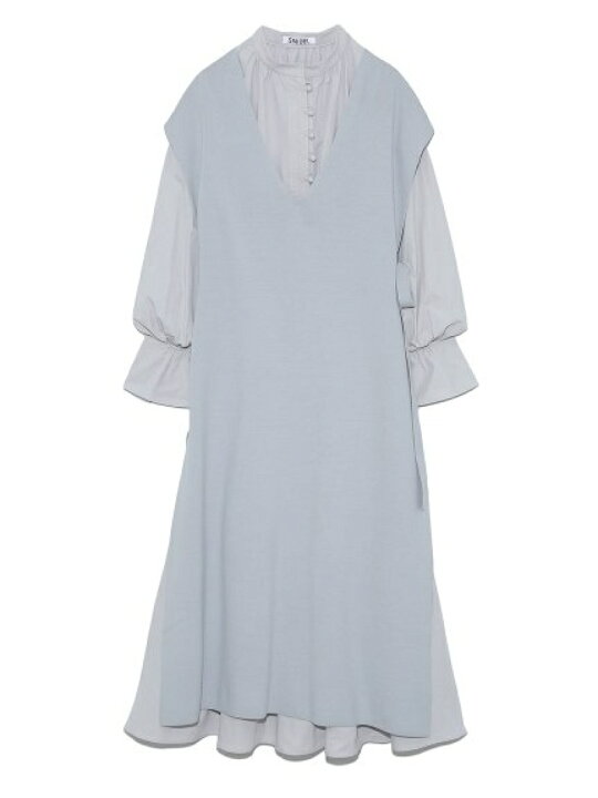 楽天市場】【SALE／50%OFF】ベストレイヤードシャツワンピース SNIDEL  
