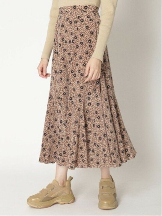 楽天市場】【SALE／45%OFF】サテンプリントヘムスカート SNIDEL  