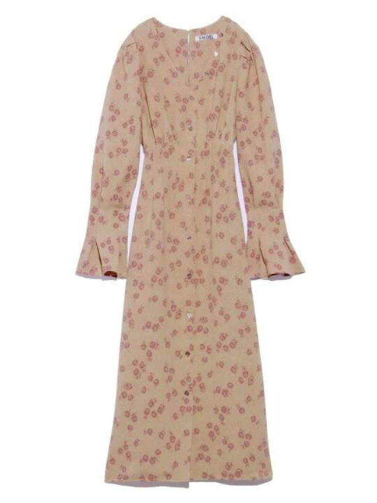 楽天市場 Sale 50 Off パターンタイトワンピース Snidel スナイデル ワンピース ロングワンピース マキシワンピース レッド ピンク Rba E 送料無料 Rakuten Fashion Snidel スナイデル