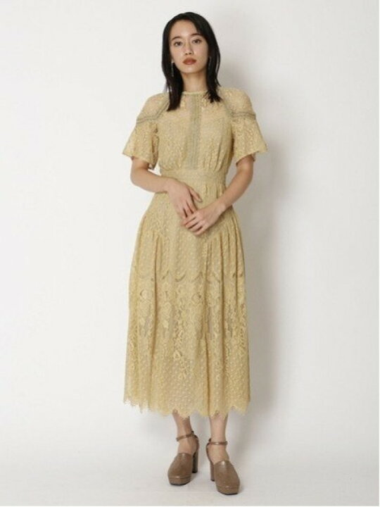 楽天市場】【SALE／45%OFF】バックシャンレースワンピース SNIDEL 