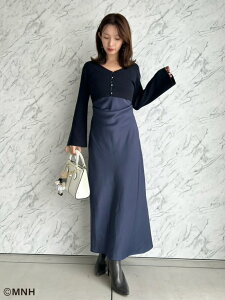 �ySALE�^30%OFF�z�yWEB����z�T�e���L���~�����s�[�X�j�b�g�J�[�f�Z�b�g SNIDEL �X�i�C�f�� �����s�[�X�E�h���X �����s�[�X �l�C�r�[ ���b�h �z���C�g�yRBA_E�z�y���������z[Rakuten Fashion]