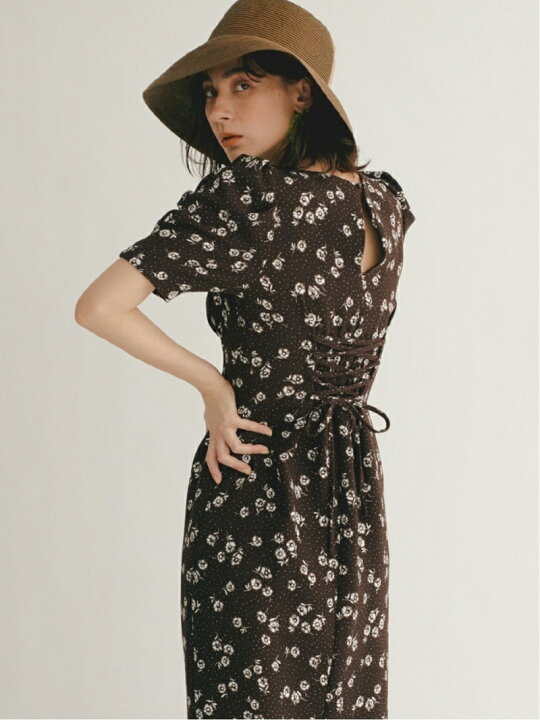 楽天市場】【SALE／50%OFF】フラワーパターンタイトワンピース SNIDEL 