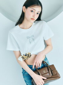 【SALE／30%OFF】【販路限定カラーあり】ラインストーンTシャツ SNIDEL スナイデル トップス スウェット・トレーナー ホワイト ブラック ピンク ネイビー【RBA_E】【送料無料】[Rakuten Fashion]
