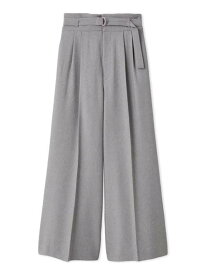 スタイルアップベルティッドワイドパンツ SNIDEL スナイデル パンツ その他のパンツ ブラック グレー イエロー【送料無料】[Rakuten Fashion]