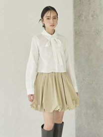 【SALE／50%OFF】バルーンフレアスカショーパン SNIDEL スナイデル パンツ その他のパンツ ホワイト ベージュ ブラック【RBA_E】【送料無料】[Rakuten Fashion]