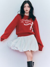 バルーンフレアスカショーパン SNIDEL スナイデル パンツ その他のパンツ ホワイト ベージュ ブラック【送料無料】[Rakuten Fashion]