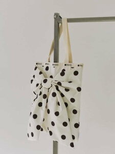 �ySNIDEL×LeSportsac�zLG BOW EMERALD TOTE SNIDEL �X�i�C�f�� �o�b�O �g�[�g�o�b�O �z���C�g �u���b�N�y���������z[Rakuten Fashion]