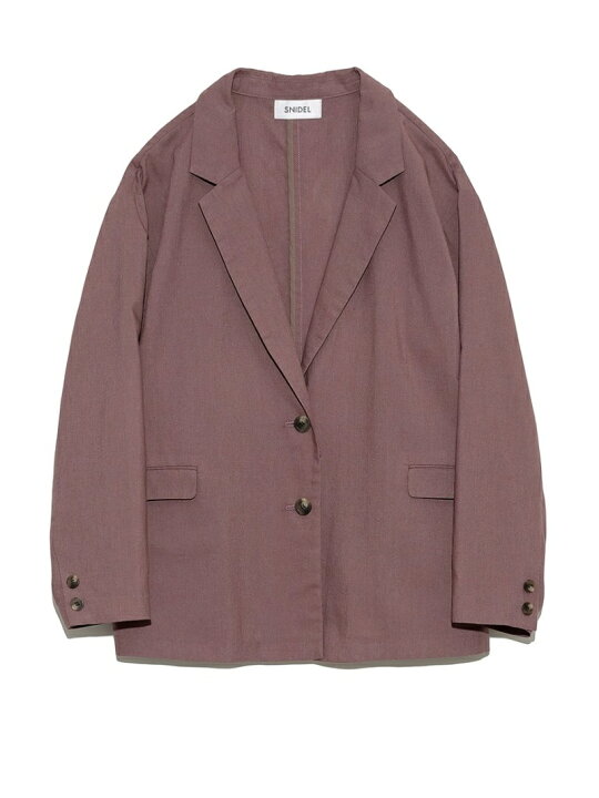 楽天市場】【SALE／50%OFF】ウォッシャブルリネンジャケット SNIDEL 