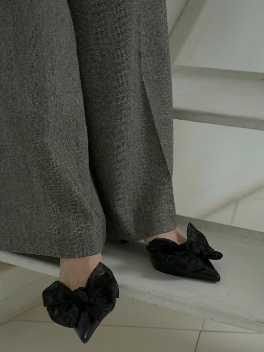 楽天市場】【SALE／50%OFF】セパレートリボンパンプス SNIDEL  