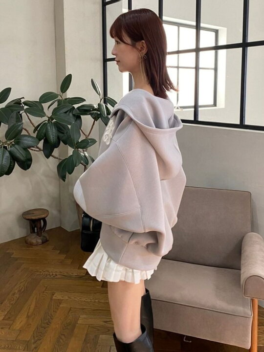 楽天市場】【WEB限定カラーあり】ボリュームパーカー SNIDEL  