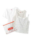 【SNIDEL/Healthknit(R)】コラボパックTシャツ SNIDEL スナイデル トップス スウェット・トレーナー ホワイト ブラック ピンク【送料無料】[Rakuten Fashion]
