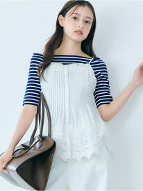 コットンキャミソール SNIDEL スナイデル トップス シャツ・ブラウス ホワイト【送料無料】[Rakuten Fashion]