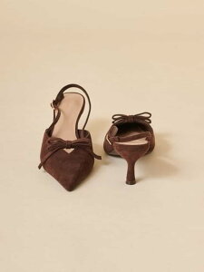 �ySALE�^50%OFF�z���{���p���v�X SNIDEL �X�i�C�f�� �V���[�Y�E�C �p���v�X �u���b�N�yRBA_E�z�y���������z[Rakuten Fashion]