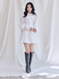 Sustainableバリエボリュームチュニックブラウス SNIDEL スナイデル トップス シャツ・ブラウス ホワイト【先行予約】*【送料無料】[Rakuten Fashion]