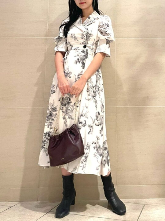楽天市場】【SALE／50%OFF】点描プリントワンピース SNIDEL スナイデル 