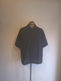 STILL BY HAND(スティルバイハンド)Moss stitch polo shirt(CS05241)