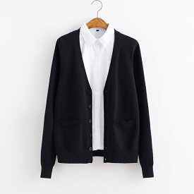 ＼累計1万枚突破／カーディガン レディース 綿100% コットンニット 冬 秋冬 厚手 Vネック 事務服 オフィス 毛玉になりにくい 黒 ナースカーディガン ニットアウター 羽織り 毛玉防止 コットン 体型カバー 歯医者 エステ クリニック 制服 会社 旅行 洗える 通勤 大人