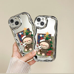 labubu���^���b�N�N���[���g�`�V�F���f�� TPU�X�}�z�P�[�X �ϏՌ� �����J�[�g �D�[���L�����N�^�[ �������X�}�z�J�o�[ �Ή� iPhone17 �P�[�X iPhone16e iPhone17Pro �P�[�X iPhone15 iPhone16 �P�[�X iPhon