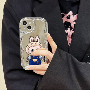 labubu���^���b�N�N���[���g�`�V�F���f�� TPU�X�}�z�P�[�X �ϏՌ� �����J�[�g �D�[���L�����N�^�[ �������X�}�z�J�o�[ �Ή� iPhone17 �P�[�X iPhone16e iPhone17Pro �P�[�X iPhone15 iPhone16 �P�[�X iPhon