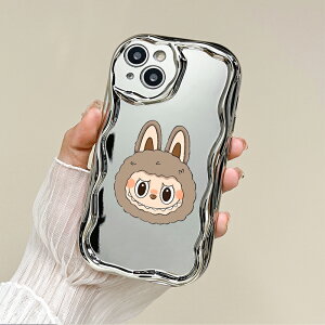 labubu���^���b�N�N���[���g�`�V�F���f�� TPU�X�}�z�P�[�X �ϏՌ� �����J�[�g �D�[���L�����N�^�[ �������X�}�z�J�o�[ �Ή� iPhone17 �P�[�X iPhone16e iPhone17Pro �P�[�X iPhone15 iPhone16 �P�[�X iPhon