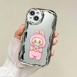 labubu���^���b�N�N���[���g�`�V�F���f�� TPU�X�}�z�P�[�X �ϏՌ� �����J�[�g �D�[���L�����N�^�[ �������X�}�z�J�o�[ �Ή� iPhone17 �P�[�X iPhone16e iPhone17Pro �P�[�X iPhone15 iPhone16 �P�[�X iPhon