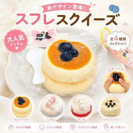 スクイーズ 水感スクイーズ 食べ物スクイーズ スイーツ ブルーベリー パン 大福 ラメ 低反発 もちもち ぷにぷに 握る ストレス解消 癒し系 おもちゃ かわいい Y2K 女の子向け 子ども向け プレゼント ギフト SOFUMI公式